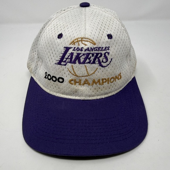 Other - Vintage Los Angeles Lakers Hat Cap Snapback Mens NBA Basketball 2000 Champions